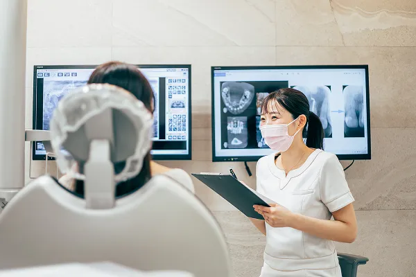 エス歯科の無料相談の様子