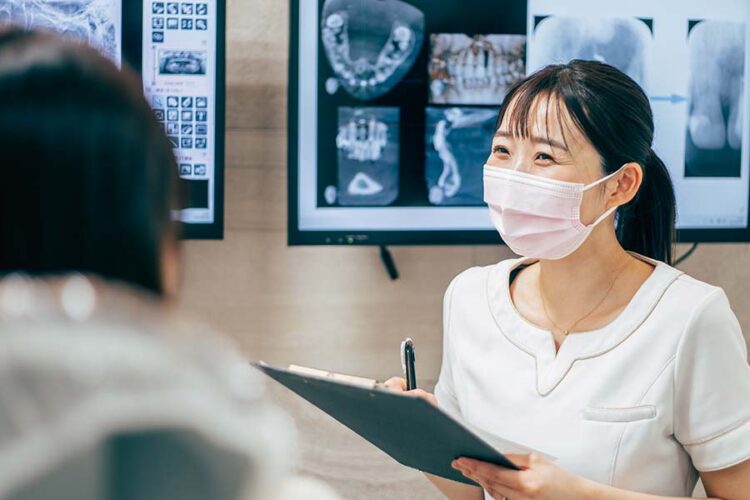 エス歯科の無料相談の様子